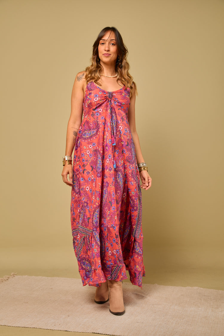 Vestido seda Luana✨