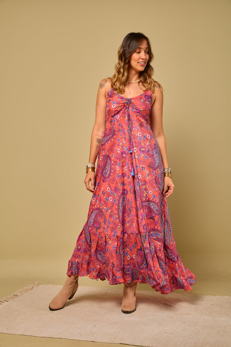 Vestido seda Luana✨