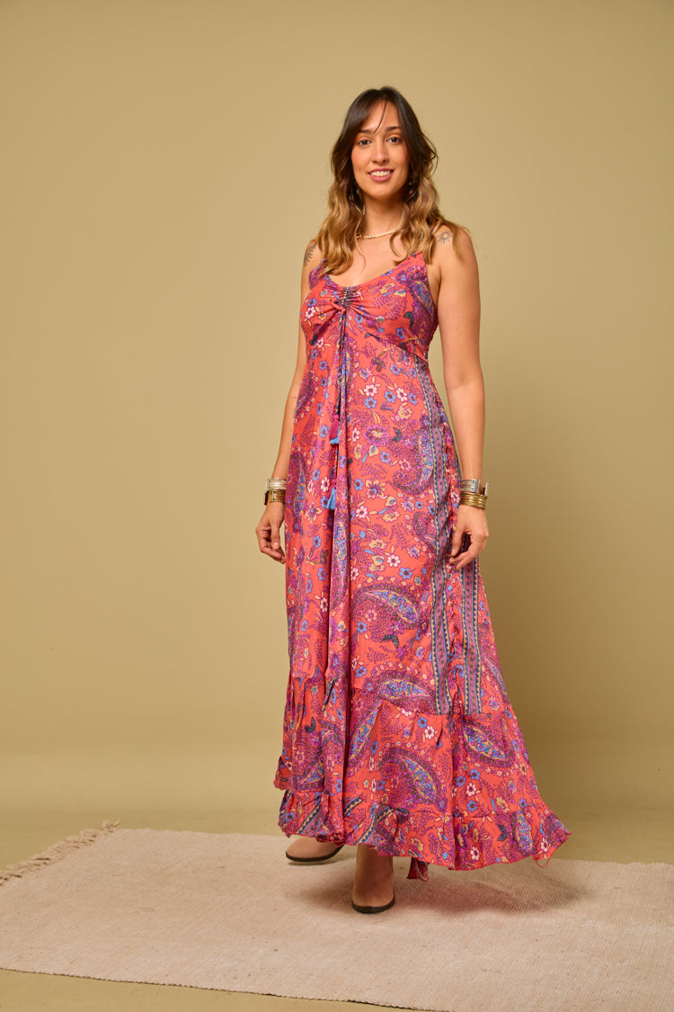 Vestido seda Luana✨