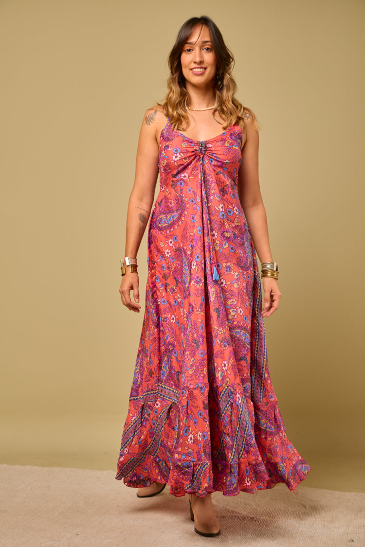Vestido seda Luana✨