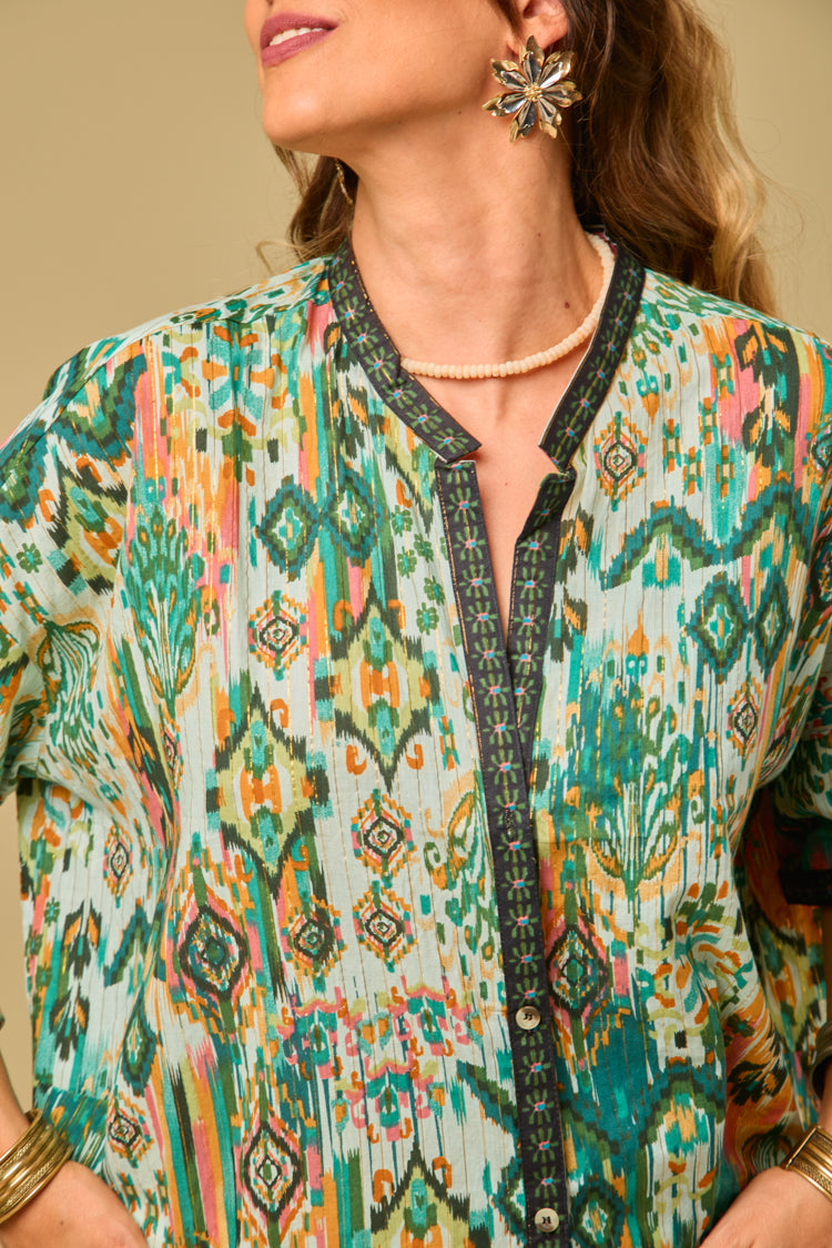 Camisa Feliza Verde